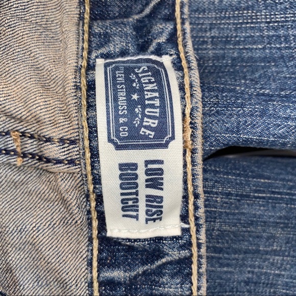 Signature by Levi Strauss denim jeans sz 16 - Picture 10 of 12